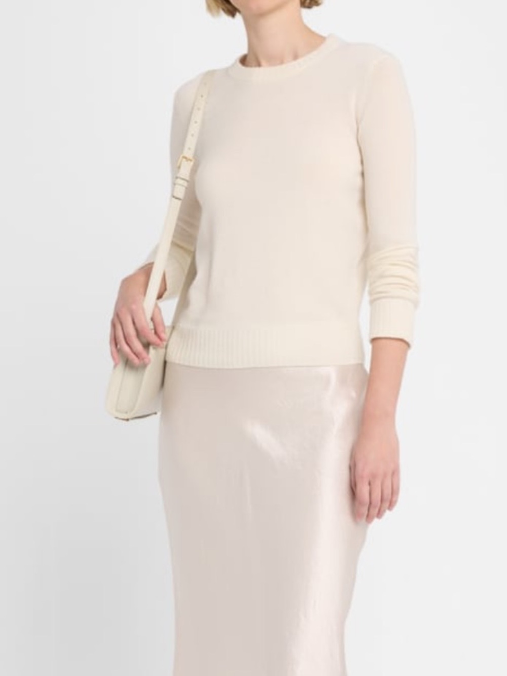 Vince classic cashmere crewneck sweater